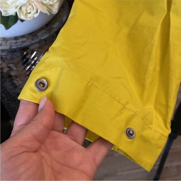 Eileen Fisher Women's Yellow Hooded Jacket, XL - Picture 11 of 16